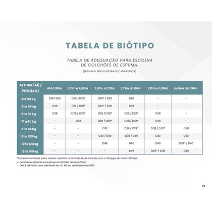 Imagem de Colchão Queen D33 Bordado 158x198x25cm Ecoline Ecoflex