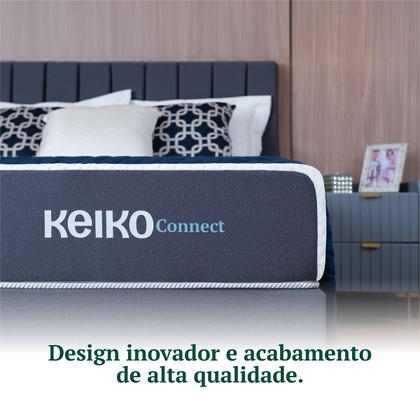 Imagem de Colchão Queen D33 Connect Molas Ensacadas Massageador 25x158x198 Keiko