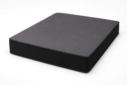 Imagem de Colchão Queen Dupla Face com Massageador Veludo Preto-100% Espuma-Densidade D33/D28-25 cm 158x198