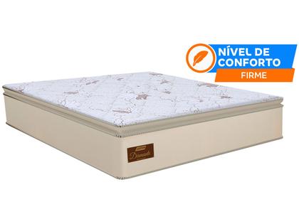 Colchão Queen Gazin Mola Ensacada 30cm de Altura - Diamante