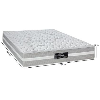 Imagem de Colchão Queen Molas Ensacadas Terapedic Massageador 158X198X32 Sankonfort