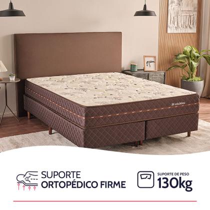 Imagem de Colchão Queen Ortopédico Espuma D33 158x198x24cm BF Colchões