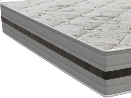 Imagem de Colchão Queen Size Molas Pocket Ensacadas Titan 30x158x198cm Orthoflex Cinza/Preto