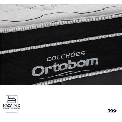 Imagem de Colchão Queen Size Ortobom Elegant Pillow Euro Molas Ensacadas