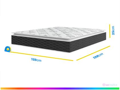 Imagem de Colchão Queen Umaflex de Mola Ensacada