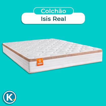 Imagem de Colchão Soft Gel Queen Isis Real Inducol Molas Ensacadas