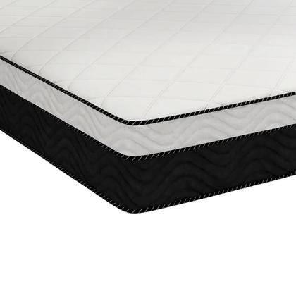 Imagem de Colchão Solteiro 88 Santiago - Bello Box - Molas Ensacadas 25x88x188 - Preto
