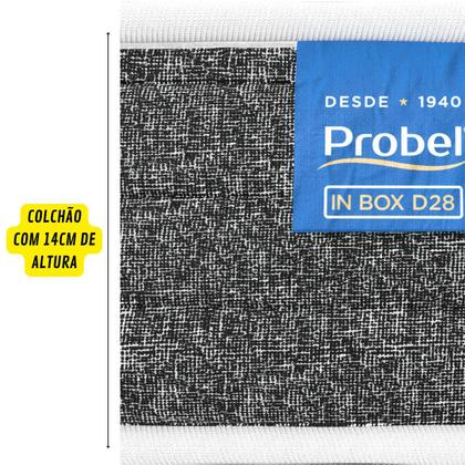 Imagem de Colchão Solteiro A Vácuo D28 Alto Conforto 14cm de Altura