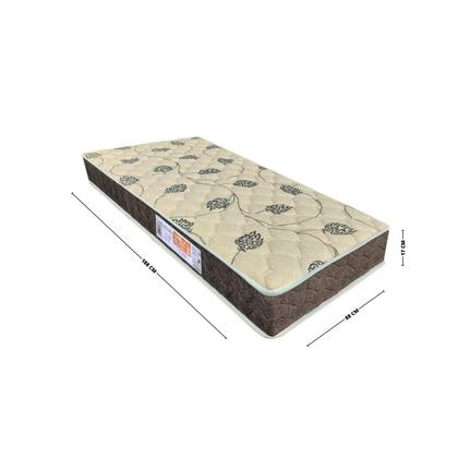 Imagem de Colchão Solteiro Comfortpedic Line Espuma D28 17x88x188cm Orthoflex Bege/Marrom