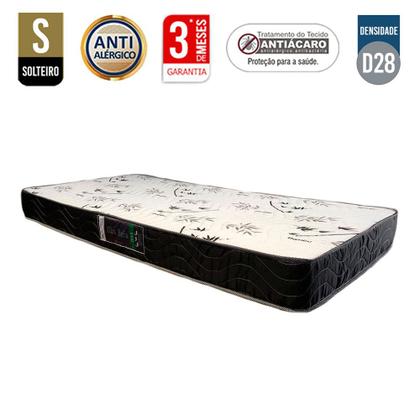 Imagem de Colchão Solteiro Ducci Espuma D28 Branco Bambo (14x88x188)