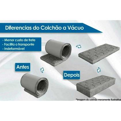 Imagem de Colchão Solteiro Espuma a Vácuo de D33 Mega Firm C1429 (88x188x14) - Herval