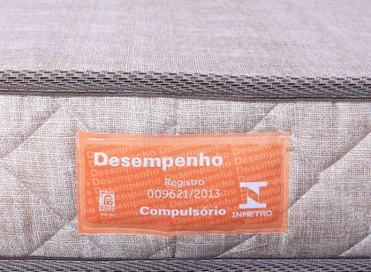 Imagem de Colchão Solteiro Espuma Certificada D20 Antialérgico BF Colchões 88x188x12cm