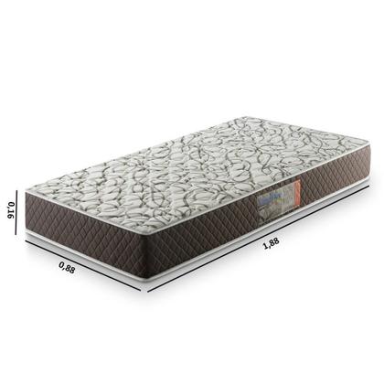 Imagem de Colchão Solteiro Espuma D33 88cmx188cm Ouro Umaflex