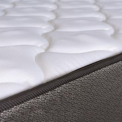 Imagem de Colchão Solteiro Espuma D33 Pro Confort 88x188x14cm Cinza com Branco Hellen