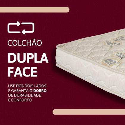 Imagem de Colchão Solteiro Espuma D45 Ortopédico Orthocrin Diamante 78X188X16 Medida Especial Conforto Firme Tecido Resistente