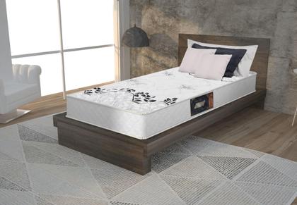 Imagem de Colchão Solteiro Gazin Espuma D28 Confort 78x188cm Cor Branco