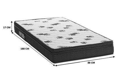 Colchão Solteiro Light Ortopillow 17X188X88 Ortobom - Alpoim Imagem de Colchão Solteiro Light Ortopillow 17X188X88 Ortobom