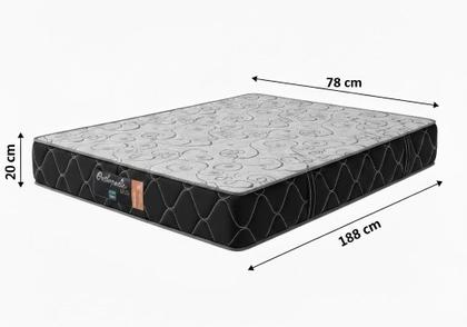 Imagem de Colchão Solteiro Orthopedic 20 D33 Comfort Prime 78x20x188