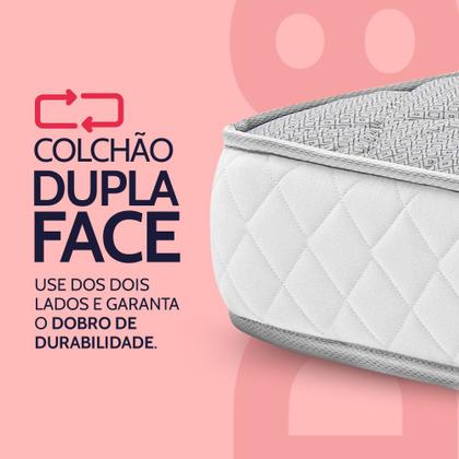 Imagem de Colchão Solteiro Ortopédico de Espuma D28 a Vácuo 88x188cm BF Colchões