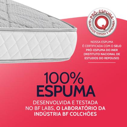 Imagem de Colchão Solteiro Ortopédico de Espuma D33 a Vácuo 78x188cm BF Colchões