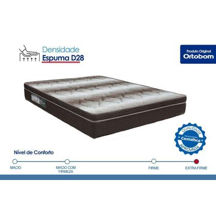 Imagem de Colchão Solteiro Ortopédico Wood Light OrtoPillow (88x188x24) - Ortobom