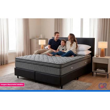 Imagem de Colchão Solteiro para Hotelaria de Molas Multilastic Orthotel Luxo Euro Pillow (88x188x27) - Ortobom