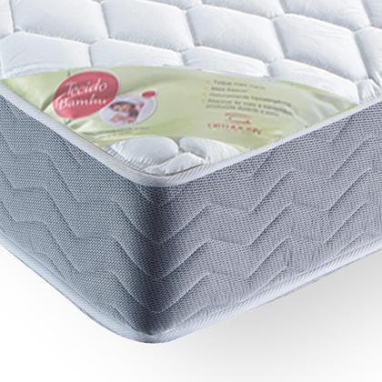 Imagem de Colchão Solteiro Plus Víuva Molas Ensacadas Orthocrin Radiance 110x200x24 Espuma Certificada