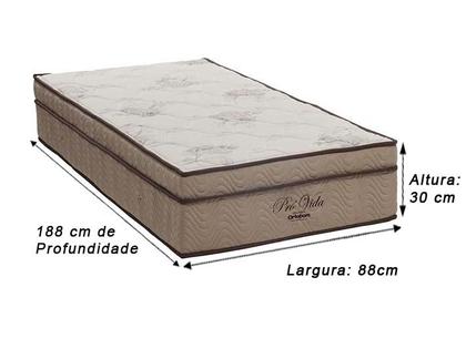 Colchão Solteiro Pro Vida Superpocket 30X188X88 Ortobom - Alpoim Imagem de Colchão Solteiro Pro Vida Superpocket 30X188X88 Ortobom