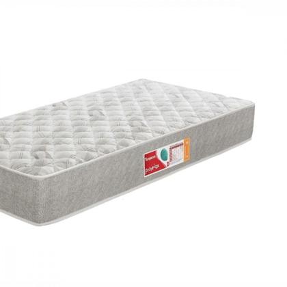 Imagem de Colchão Solteiro Turquesa D33 078x188x14 Cinza E Branco Cinza Com Branco