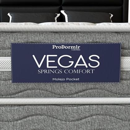 Imagem de Colchão Vegas Queen Molas Ensacadas Probel 20x158x198