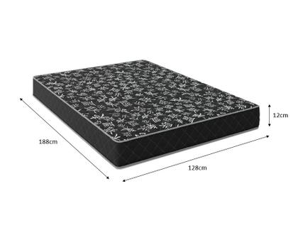 Imagem de Colchão Viúva 128 Espuma D20 - Tampo Preto 12cm