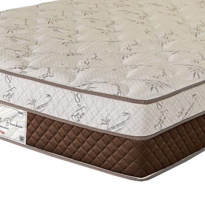 Imagem de Colchão Viúva 128x188x26 Pro Soft Bamboo Prorelax  Molas Ensacadas Pillow Top Turn Free - Marrom 