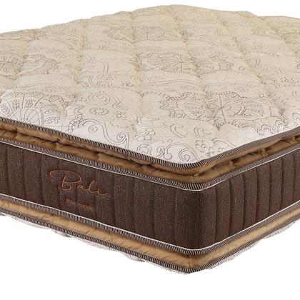 Imagem de Colchão Viúva 128x188x30 Bali Prorelax Molas Ensacadas Pillow Top Duplo - Marrom