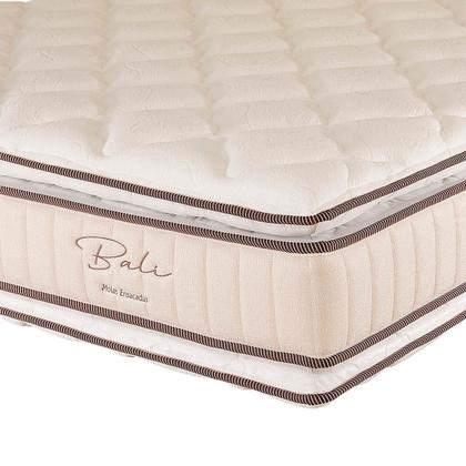Imagem de Colchão Viúva 128x188x30 Prorelax Bali Molas Ensacadas Pillow Top Duplo