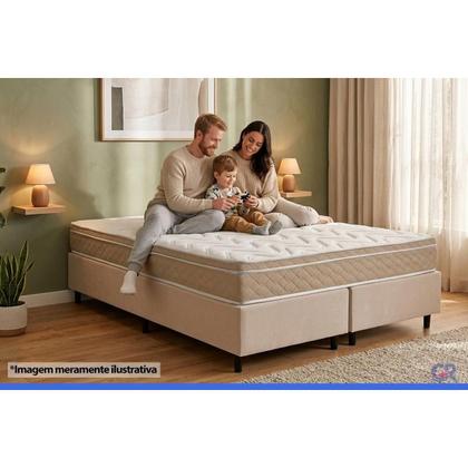 Imagem de Colchão Viúva D33 / EP Anatômico Conforto Ultra Firme Euro Pillow (128x188x25) - Paropas