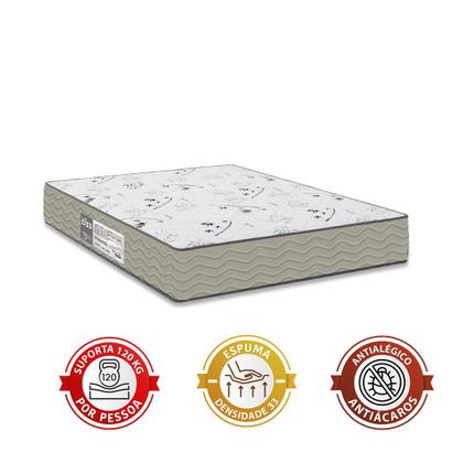 Imagem de Colchão Viúva D33 One Face - 17x128x188cm- Suede Bege