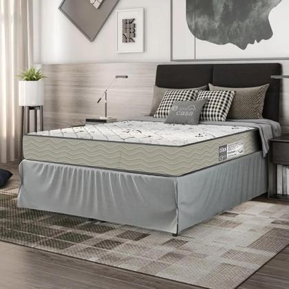 Imagem de Colchão Viúva D33 One Face - 17x128x188cm- Suede Bege