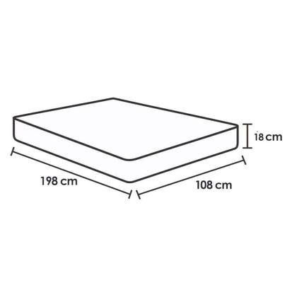 Imagem de Colchão Viúva D45 / EP Anatômico ISO 150 Mega Firme (108x198x18) - Ortobom