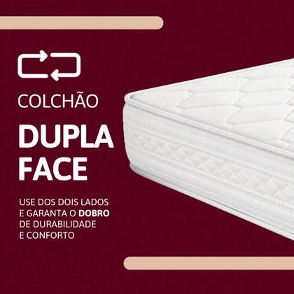 Imagem de Colchão Viúva de Espuma Orthocrin Royal Saúde Plus D33 110x200x18 Solteiro Plus Espuma Certificada Tecido Antialérgico