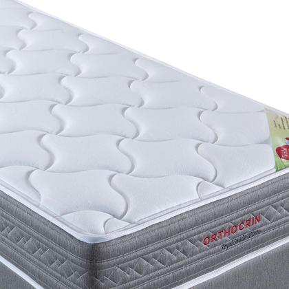 Imagem de Colchão Viúva de Espuma Orthocrin Royal Saúde Ultra D33 - 110x200x25