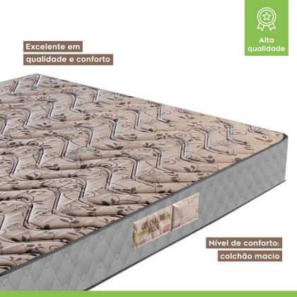 Imagem de Colchão Viúva  Duoface Unique D23 14cmx128cmx188cm Paropas By Ecosono
