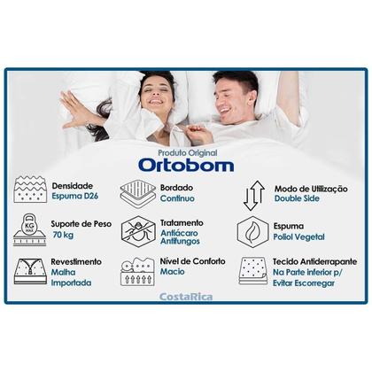 Imagem de Colchão Viúva Espuma D26 Physical Ultra Resistente (128x188x17) - Ortobom