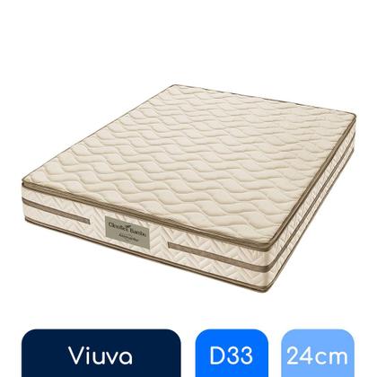 Imagem de Colchão Viuva Espuma D33 Americanflex Clinoflex Bambu 128x188x24cm