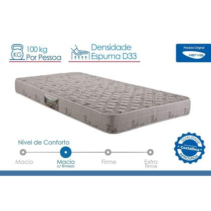 Imagem de Colchão Viúva Espuma D33 Cannes (128x188x17) - Herval