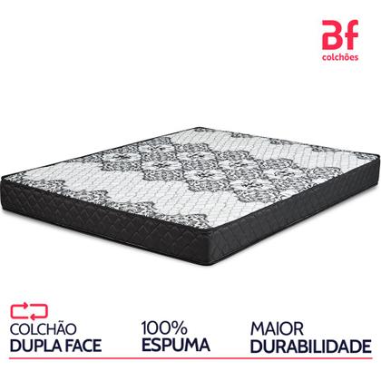 Imagem de Colchão Viúva Espuma D33 Ortopédico 128x188x17cm BF Colchões