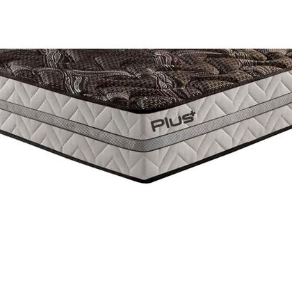 Imagem de Colchão Viúva Espuma D33 Pasquale Plus Euro Pillow Black (128x188x30) - Paropas