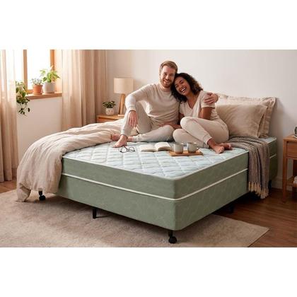 Imagem de Colchão Viúva Espuma D33 Sleep Max (128x188x14) - Castor