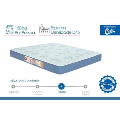 Imagem de Colchão Viúva Espuma D45 Sleep Max (120x203x18) - Castor