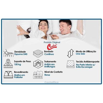 Imagem de Colchão Viúva Espuma D45 Sleep Max Euro Pillow (128x188x25) - Castor