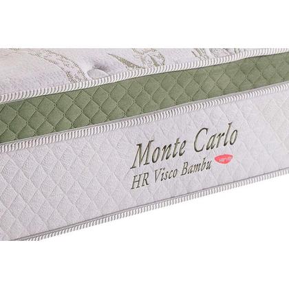 Imagem de Colchão Viúva Espuma Viscoelástico Visco Molas Ensacadas MasterPocket Monte Carlo Euro Pillow (128x188x33) - Herval